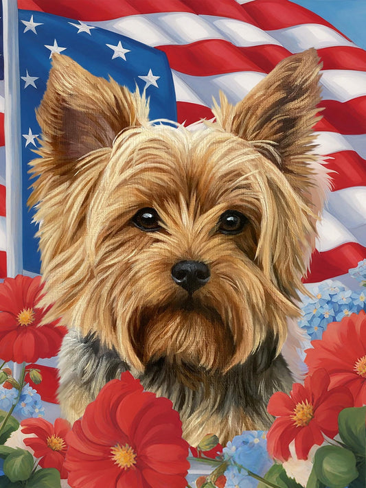 Dog Yorkie | Diamond Painting