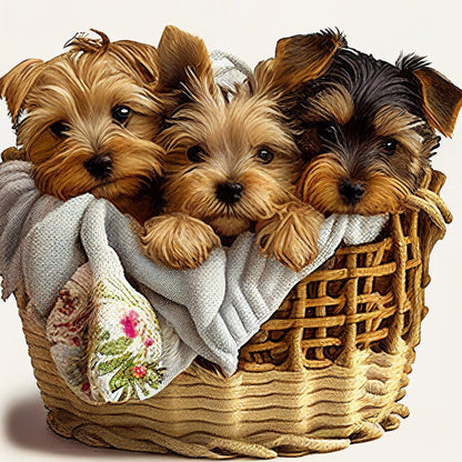 Dog Yorkie | Diamond Painting