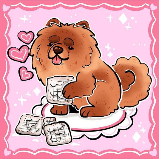 Dog Chow Chow | Diamond Painting