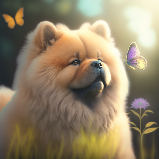 Dog Chow Chow | Diamond Painting
