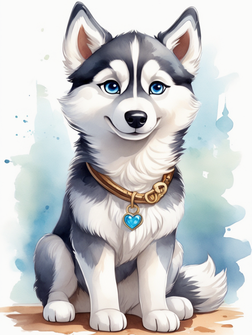 Husky Dog | Diamond Painting