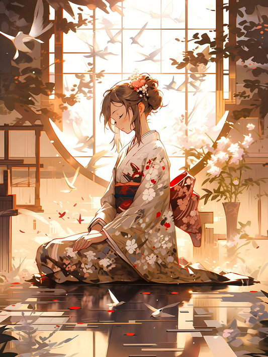 Beautiful Girl | Diamond Painting