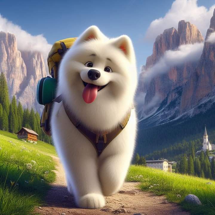 Samoyed Dog | Diamond Painting