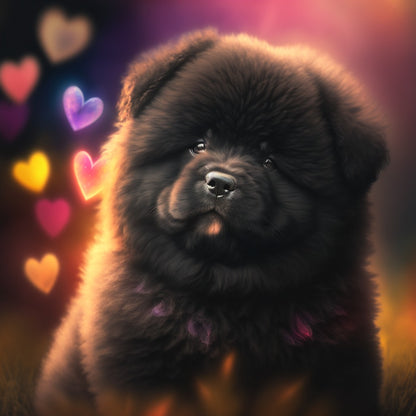 Chow Chow Dog | Diamond Painting