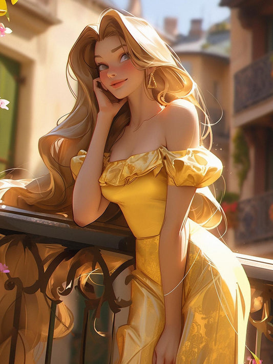 Beautiful Girl | Diamond Painting