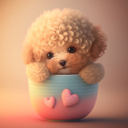 Poodle | Diamond Painting