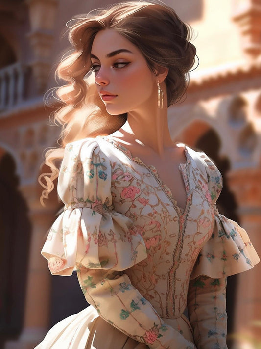 Beautiful Girl | Diamond Painting