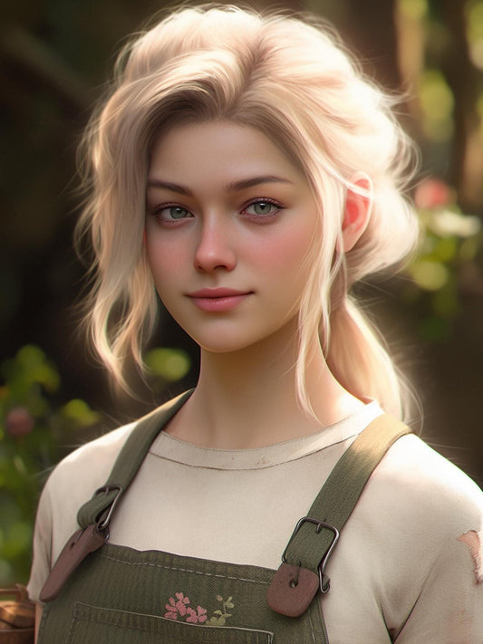 Beautiful Girl | Diamond Painting