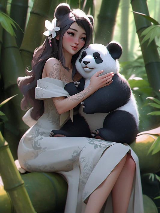 Beautiful Girl | Diamond Painting