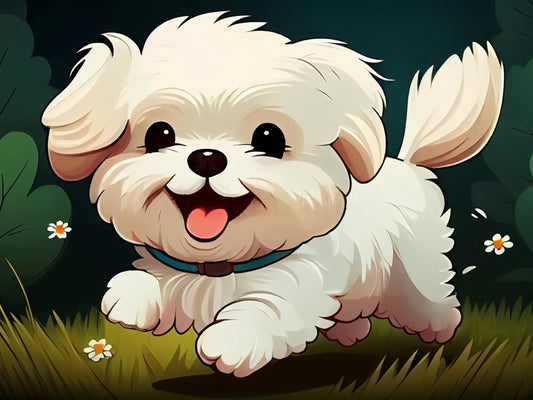 Maltese Dog | Diamond Painting