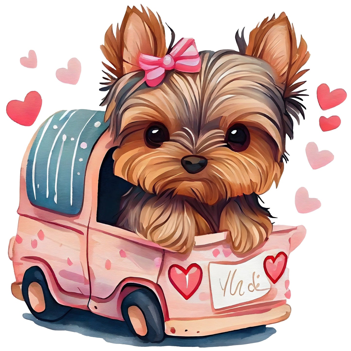 Dog Yorkie | Diamond Painting