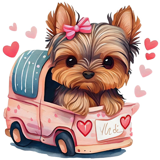 Dog Yorkie | Diamond Painting