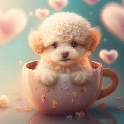 Dog Poodle | Diamond Painting