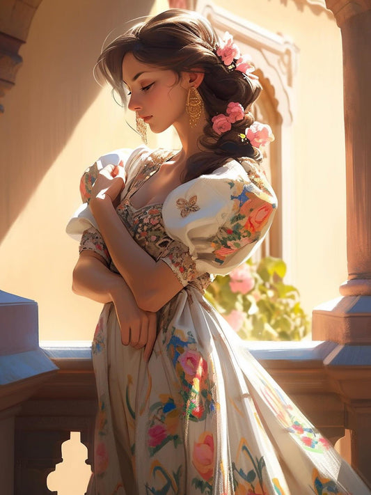 Beautiful Girl | Diamond Painting