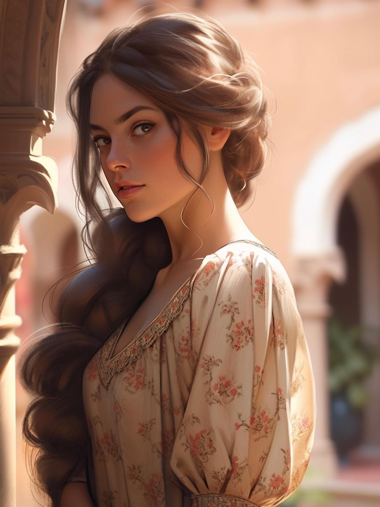 Beautiful Girl | Diamond Painting