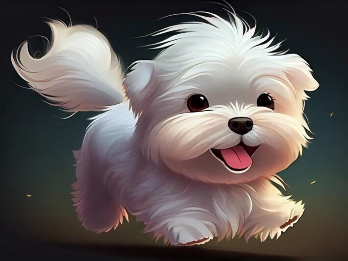 Maltese Dog | Diamond Painting