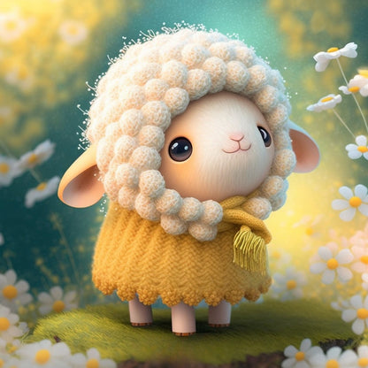 Sheep | Diamond Painting
