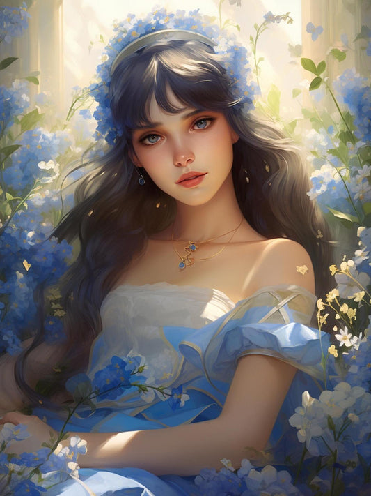 Beautiful Girl | Diamond Painting