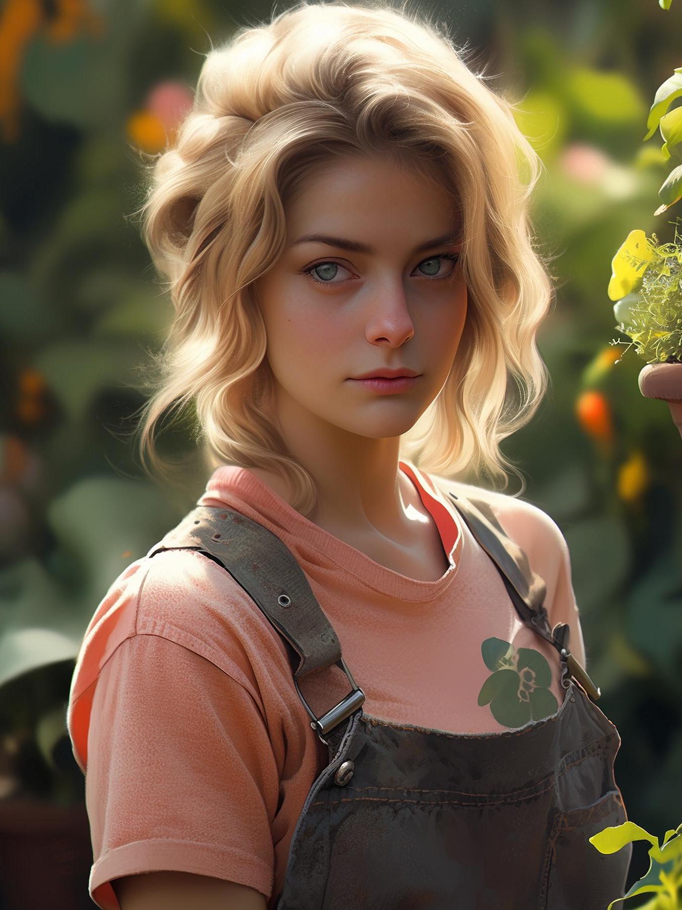 Beautiful Girl | Diamond Painting
