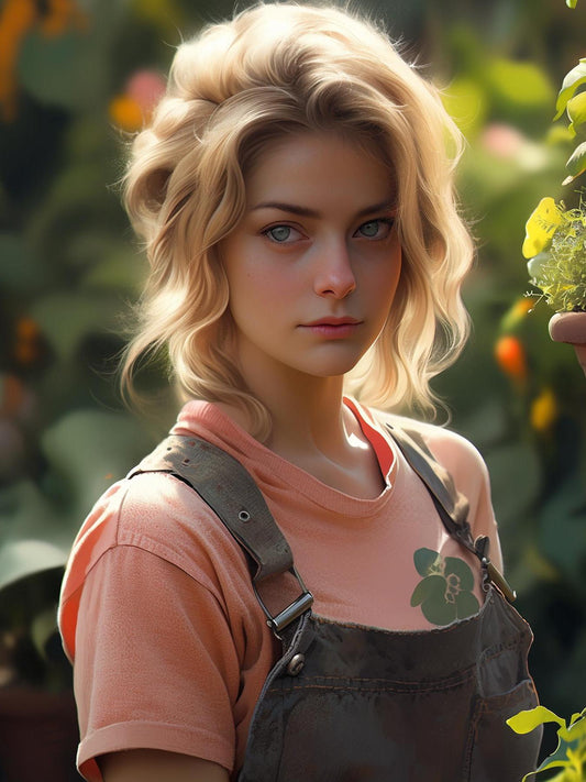 Beautiful Girl | Diamond Painting