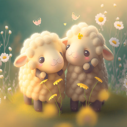 Sheep | Diamond Painting