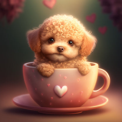 Poodle Dog | Diamond Painting