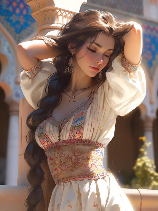 Beautiful Girl | Diamond Painting