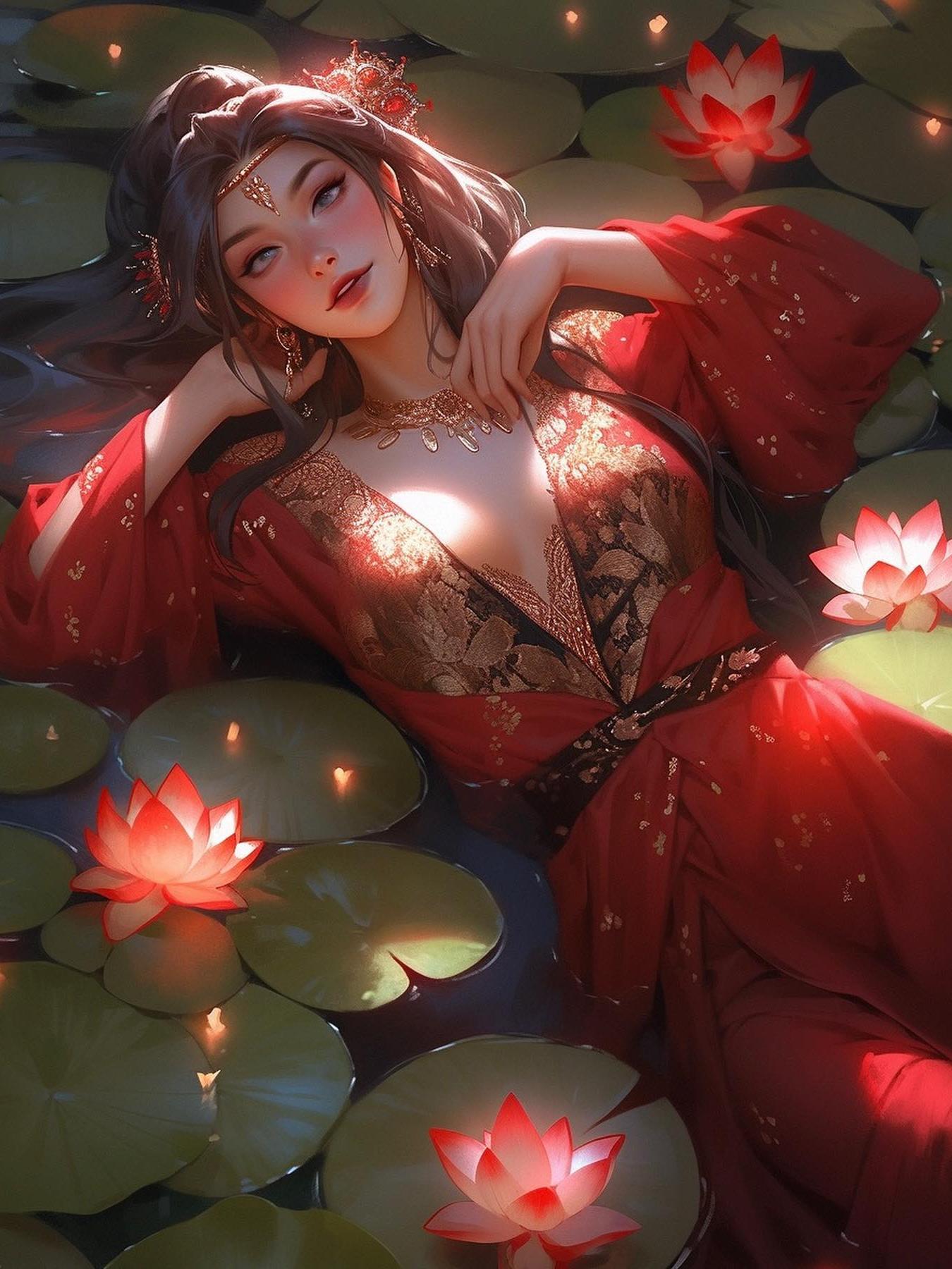 Beautiful Girl | Diamond Painting