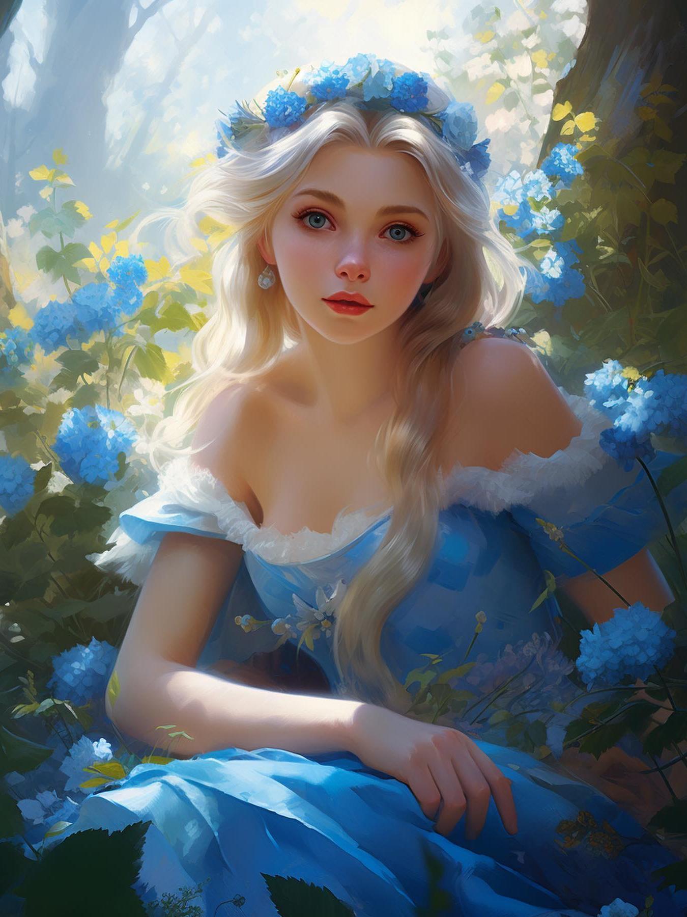 Beautiful Girl | Diamond Painting