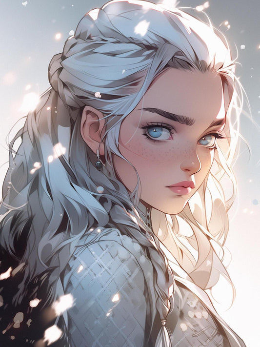 Beautiful Girl | Diamond Painting