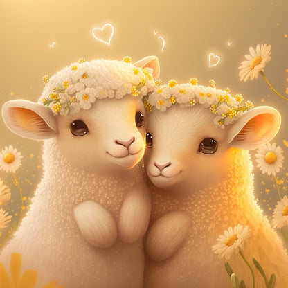 Sheep | Diamond Painting