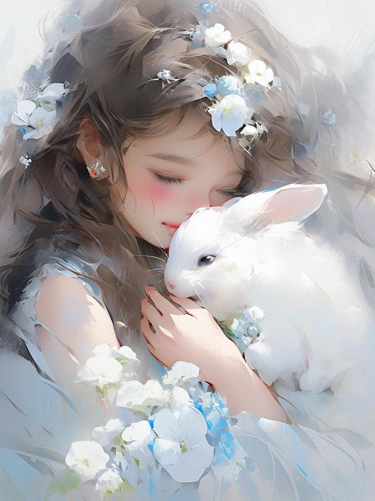 Beautiful Girl | Diamond Painting