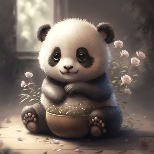 Panda | Diamond Painting