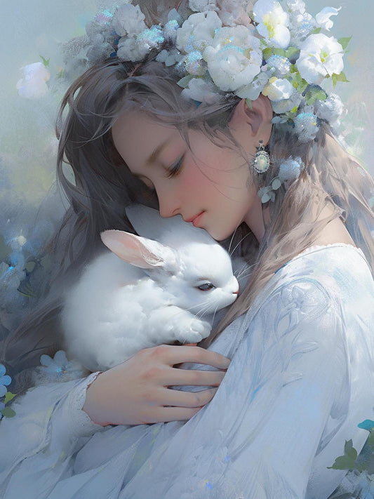 Beautiful Girl | Diamond Painting