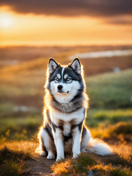 Husky Dog | Diamond Painting