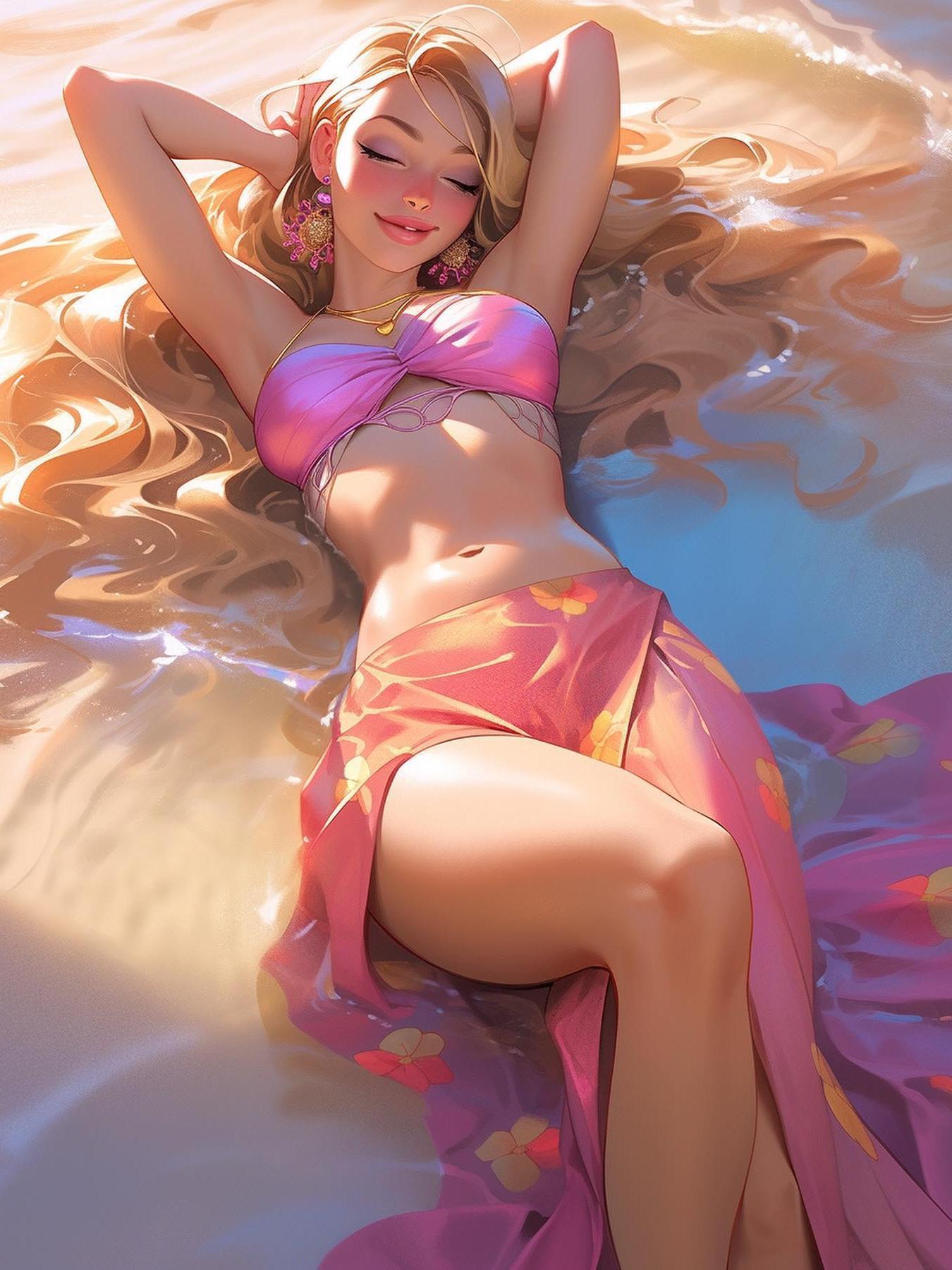 Beautiful Girl | Diamond Painting