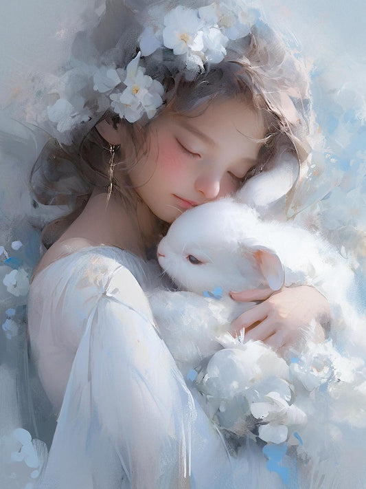 Beautiful Girl | Diamond Painting