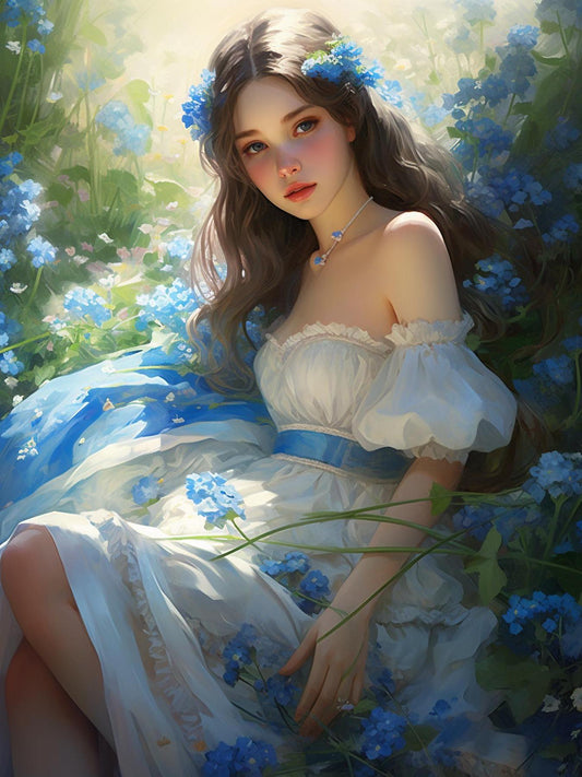 Beautiful Girl | Diamond Painting