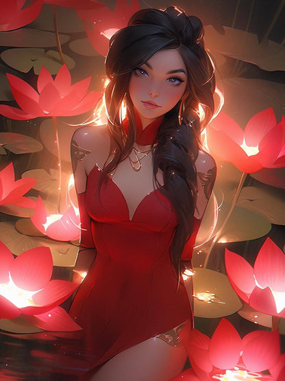 Beautiful Girl | Diamond Painting