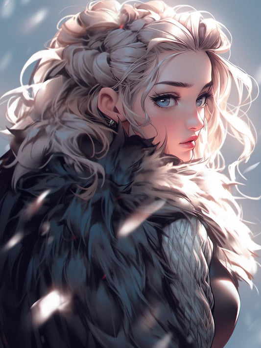 Beautiful Girl | Diamond Painting