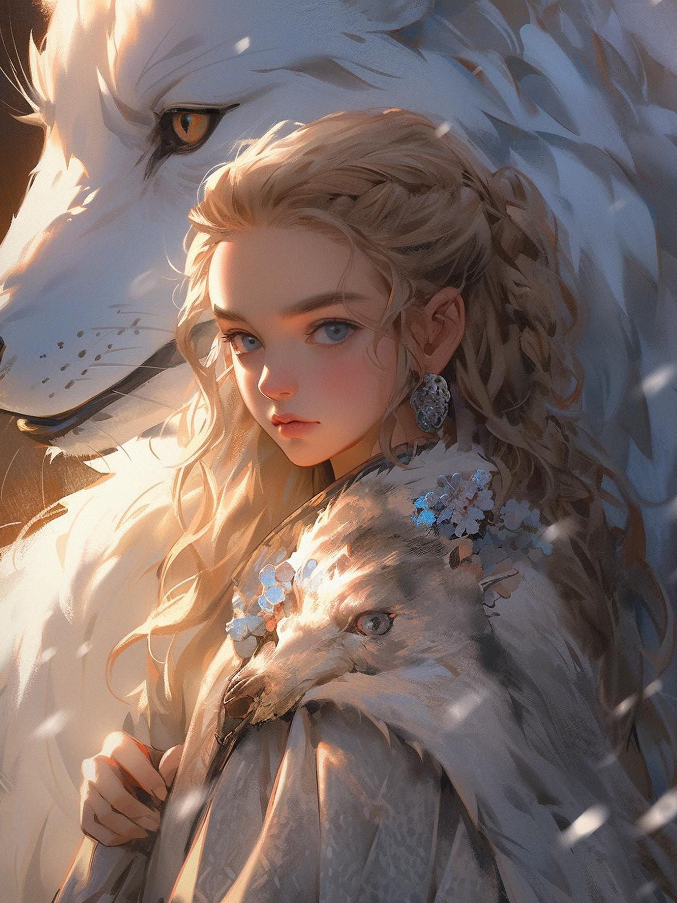 Beautiful Girl | Diamond Painting