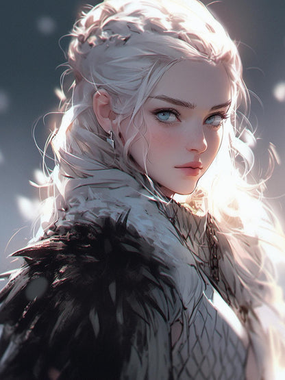 Beautiful Girl | Diamond Painting