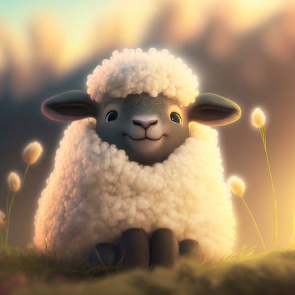 Sheep | Diamond Painting