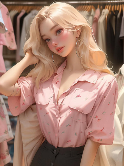 Beautiful Girl | Diamond Painting