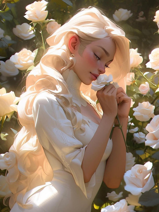 Beautiful Girl | Diamond Painting