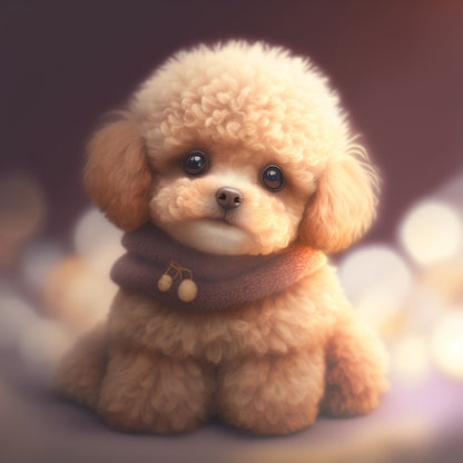 Poodle Dog | Diamond Painting