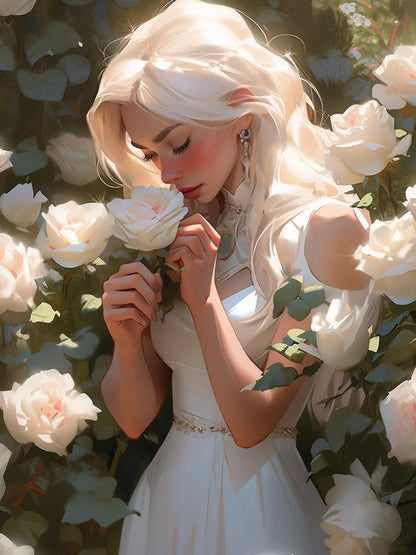 Beautiful Girl | Diamond Painting