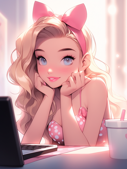 Beautiful Girl | Diamond Painting