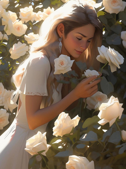 Beautiful Girl | Diamond Painting