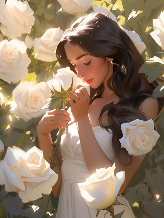 Beautiful Girl | Diamond Painting